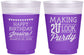 Custom Birthday 16 oz Color Changing Frosted Cups - 20th | 20021