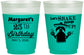 Custom Birthday 16 oz Color Changing Frosted Cups - 25th Fiesta | 20035