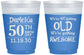 Custom Birthday 16 oz Color Changing Frosted Cups - 50th | 20052