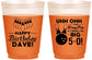 Custom Birthday 16 oz Color Changing Frosted Cups - 50th Bowing | 20071