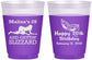 Custom Birthday 16 oz Color Changing Frosted Cups - 20th Mardi Gras | 20084