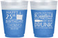 Custom Birthday 16 oz Color Changing Frosted Cups - 25th | 20091
