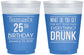 Custom Birthday 16 oz Color Changing Frosted Cups - 25th | 20094