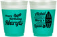 Custom Birthday 16 oz Color Changing Frosted Cups - 30th Hawaii | 20136