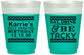 Custom Birthday 16 oz Color Changing Frosted Cups - Christmas Eat Drink Tacky | 20137