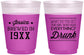 Custom Birthday 16 oz Color Changing Frosted Cups - Drunk | 20147
