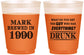 Custom Birthday 16 oz Color Changing Frosted Cups - 40th | 20148