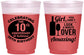Custom Birthday 16 oz Color Changing Frosted Cups - 40th | 20151