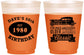 Custom Birthday 16 oz Color Changing Frosted Cups - 50th Classic Car | 20156