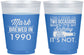 Custom Birthday 16 oz Color Changing Frosted Cups - 40th | 20171