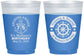 Custom Birthday 16 oz Color Changing Frosted Cups - 75th Nautical | 20178