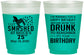 Custom Birthday 16 oz Color Changing Frosted Cups - 75th | 20195