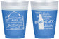 Custom Birthday 16 oz Color Changing Frosted Cups - Beach | 20200