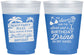 Custom Birthday 16 oz Color Changing Frosted Cups - Beach | 20201
