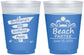 Custom Birthday 16 oz Color Changing Frosted Cups - 65th Beach | 20210
