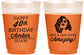 Custom Birthday 16 oz Color Changing Frosted Cups - 40th | 20222