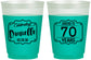 Custom Birthday 16 oz Color Changing Frosted Cups - Cheers To 70 Years | 20227