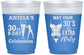 Custom Birthday 16 oz Color Changing Frosted Cups - 30th Flirty At Thirty | 20236