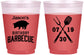 Custom Birthday 16 oz Color Changing Frosted Cups - Barbeque Bbq | 20253