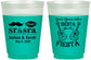 Custom Wedding 16 oz Color Changing Frosted Cups - Siesta Fiesta Sr Sra | 208