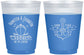 Custom Wedding 16 oz Color Changing Frosted Cups - Save The Date Cruise | 209