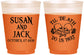 Custom Wedding 16 oz Color Changing Frosted Cups - Til Death Do Us Part | 213