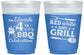 Custom 4th Of July 16 oz Color Changing Frosted Cups - Red White Grill | 220005