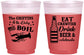 Custom 4th Of July 16 oz Color Changing Frosted Cups - Crawfish Boil | 220012