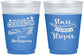 Custom 4th Of July 16 oz Color Changing Frosted Cups - Fireworks | 220021