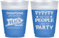 Custom 4th Of July 16 oz Color Changing Frosted Cups - We The People | 220025