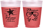 Custom 4th Of July 16 oz Color Changing Frosted Cups - Beach Merica Yall | 220028
