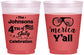 Custom 4th Of July 16 oz Color Changing Frosted Cups - Merica Yall | 220034