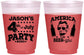 Custom 4th Of July 16 oz Color Changing Frosted Cups - Bbq Lincoln | 220036