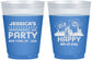 Custom 4th Of July 16 oz Color Changing Frosted Cups - New York | 220039