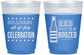 Custom 4th Of July 16 oz Color Changing Frosted Cups - Red White Booze | 220043