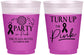 Custom Awareness 16 oz Color Changing Frosted Cups - Party In Pink | 230002