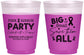 Custom Awareness 16 oz Color Changing Frosted Cups - Pink Ribbon | 230004
