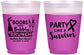 Custom Awareness 16 oz Color Changing Frosted Cups - Party Like A Survivor | 230006