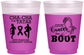 Custom Awareness 16 oz Color Changing Frosted Cups - Give Cancer A Boot | 230011