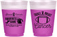 Custom Awareness 16 oz Color Changing Frosted Cups - Football Tackle | 230019
