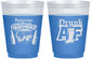 Custom Oktoberfest 16 oz Color Changing Frosted Cups - Drunk Af | 240016