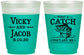 Custom Wedding 16 oz Color Changing Frosted Cups - What A Catch Fish | 247