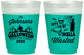 Custom Halloween 16 oz Color Changing Frosted Cups - Skellawasted Skeleton | 250014