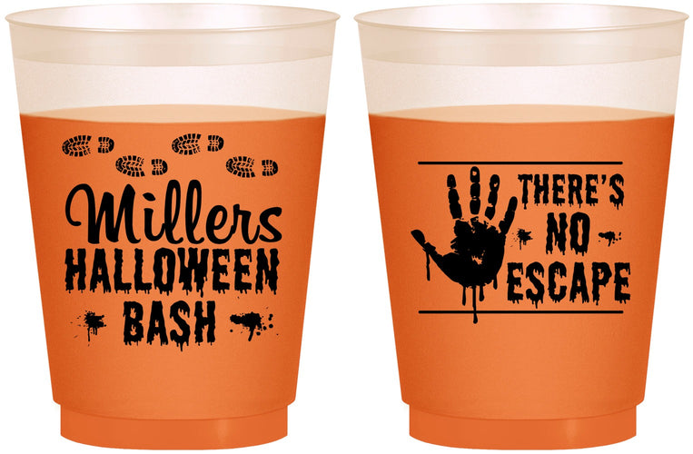 Custom Halloween 16 oz Color Changing Frosted Cups - Zombie | 250025