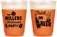 Custom Halloween 16 oz Color Changing Frosted Cups - Trick Or Beer | 250032