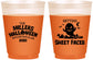 Custom Halloween 16 oz Color Changing Frosted Cups - Ghost Sheet Faced | 250040