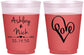 Custom Wedding 16 oz Color Changing Frosted Cups - Love | 252