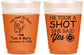 Custom Wedding 16 oz Color Changing Frosted Cups - He Took A Shot She Said Yes | 259