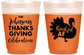 Custom Thanksgiving 16 oz Color Changing Frosted Cups - Thankful Af | 260002