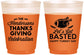 Custom Thanksgiving 16 oz Color Changing Frosted Cups - Lets Get Basted | 260003